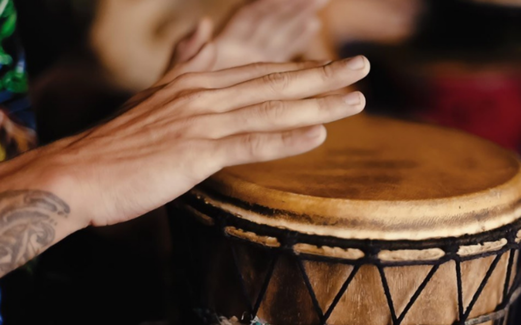 Indigenous Drumming Group Performance