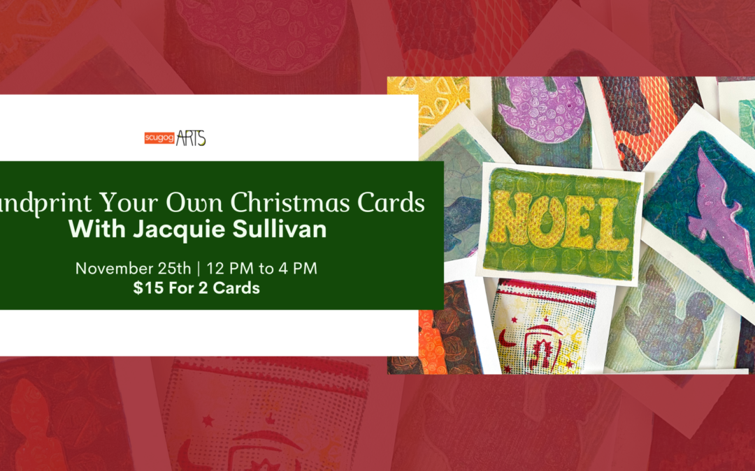Handprint Your Own Christmas Cards with Jacquie Sullivan